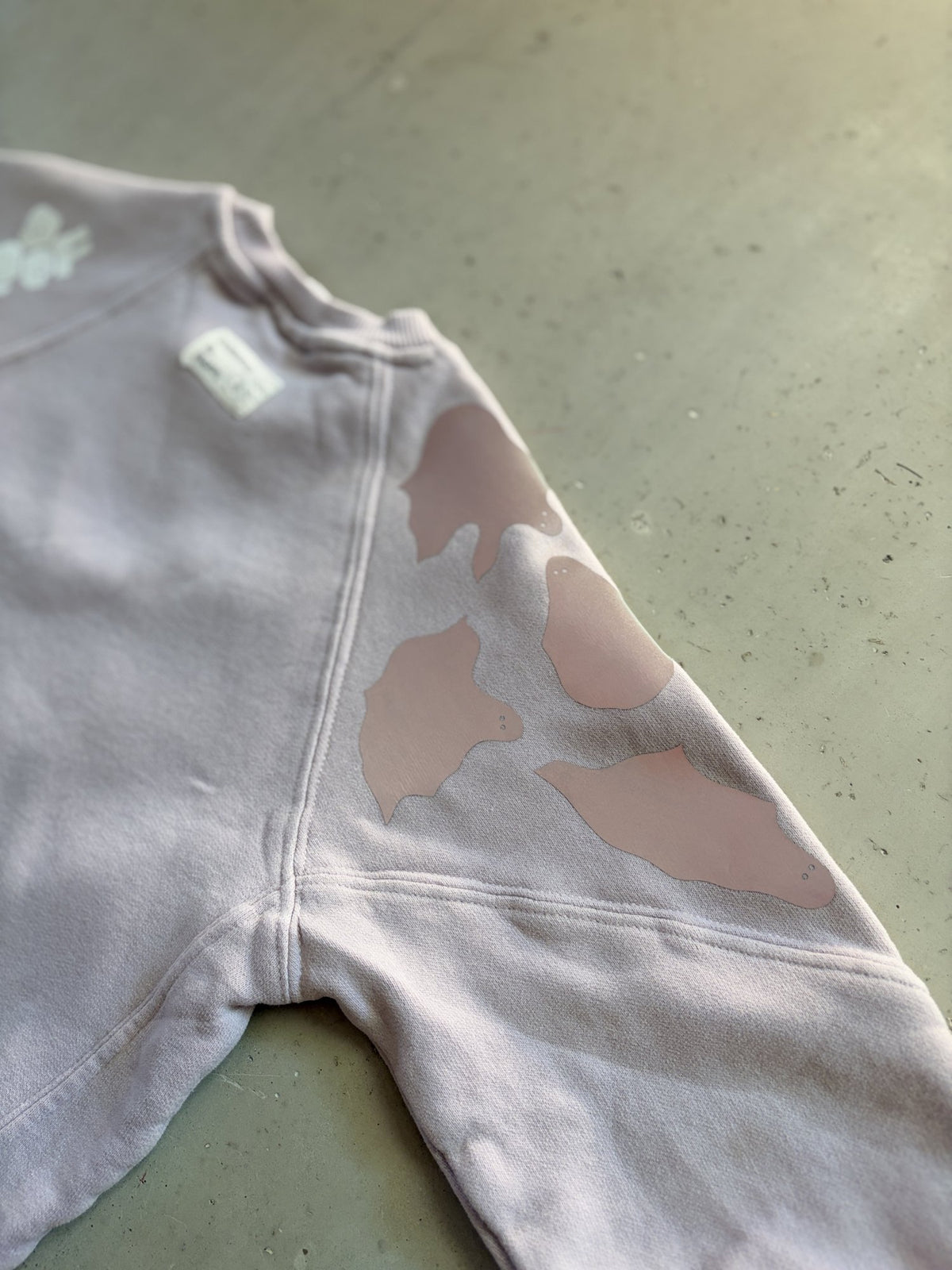 Plooofed Lavender boxy Halloween sweatshirt || 3-4Y