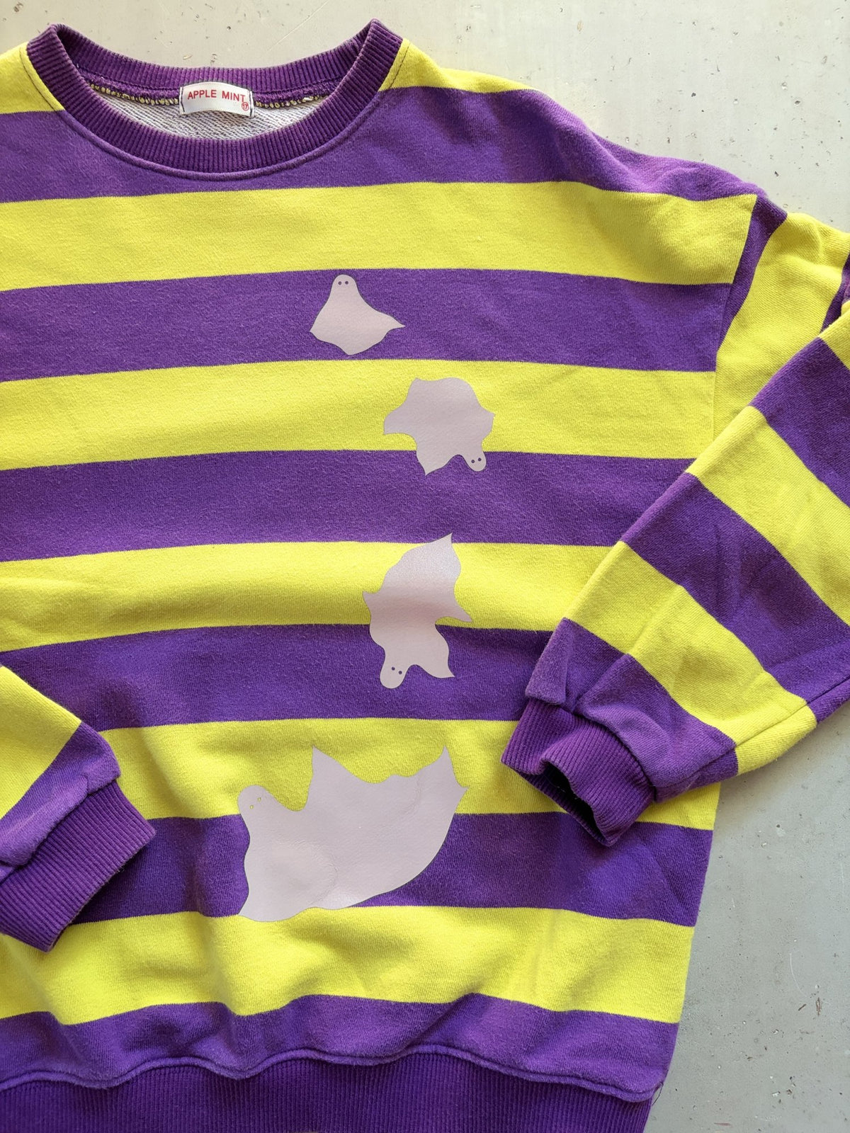 Plooofed Striped Halloween sweatshirt || 9/10 (no tag)