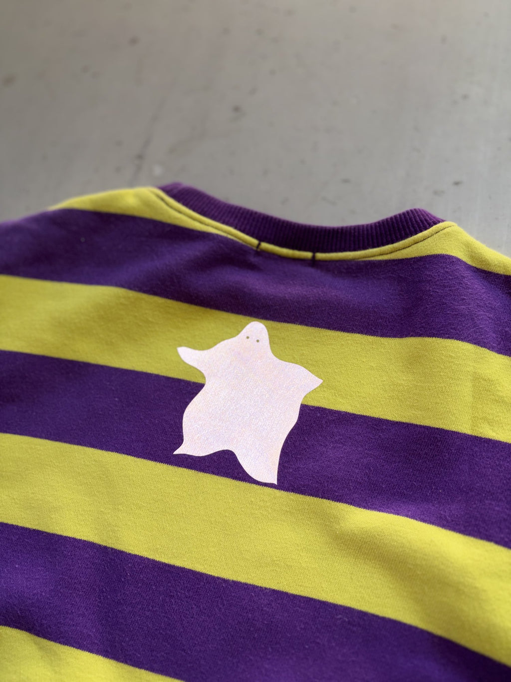 Plooofed Striped Halloween sweatshirt || 9/10 (no tag)