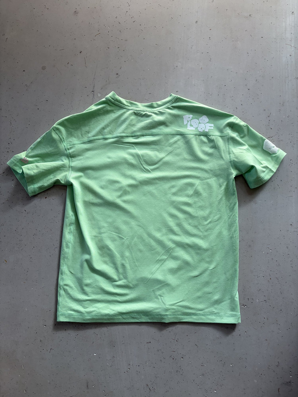 Plooofed Green Halloween sporty tee || 8Y