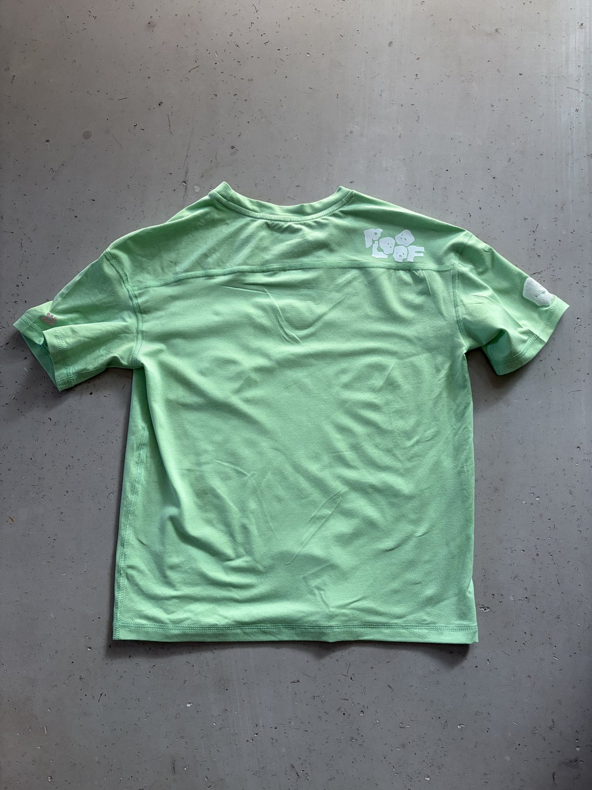 Plooofed Green Halloween sporty tee || 8Y
