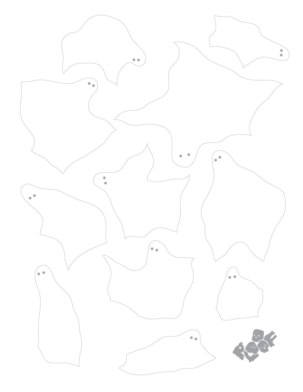 Plooof Halloween Coloring Pages