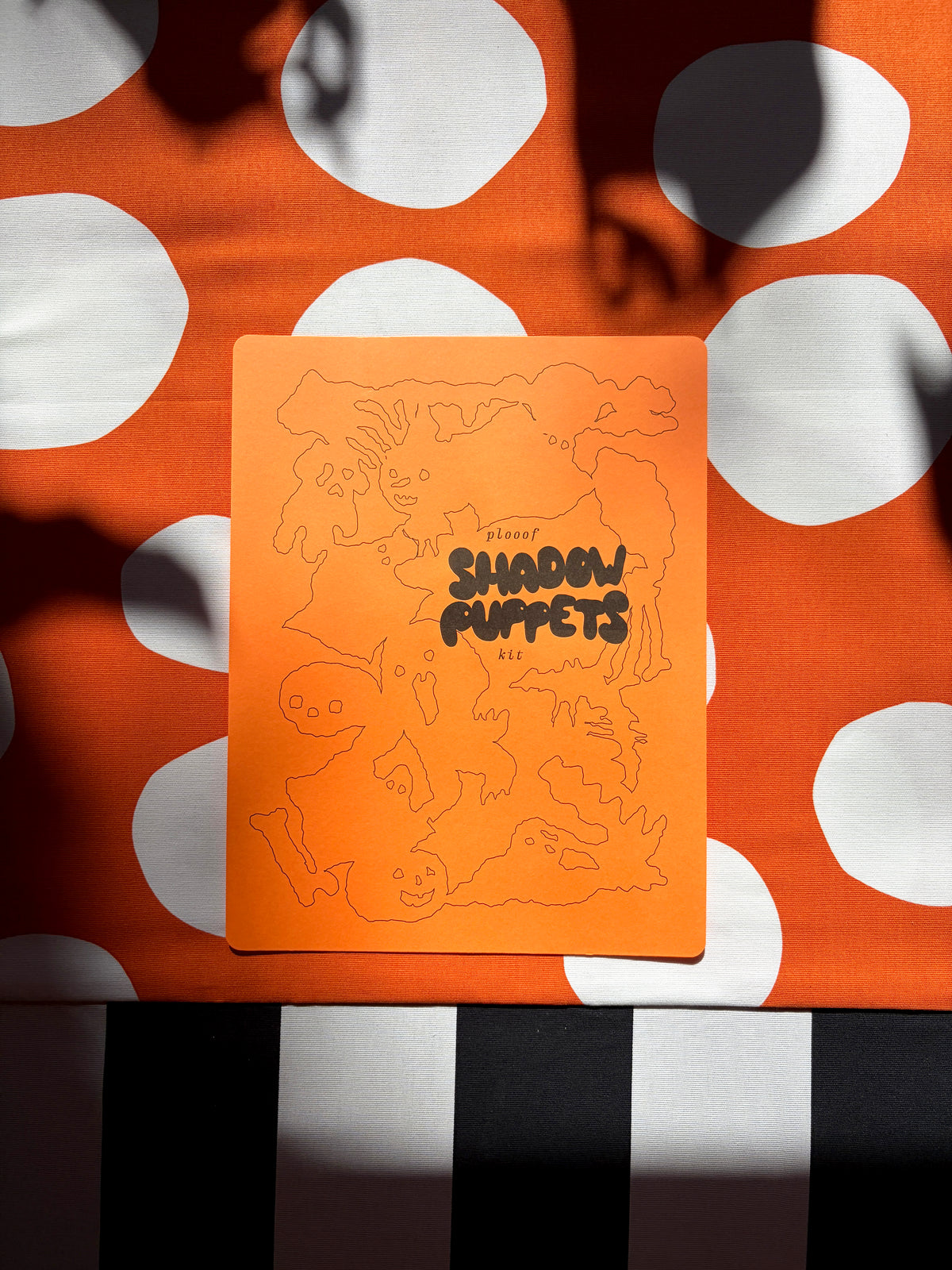 Halloween Shadow Puppet Kit